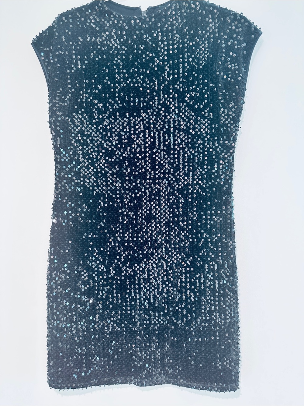 Sanctuary Funnel Neck Sequin Dress